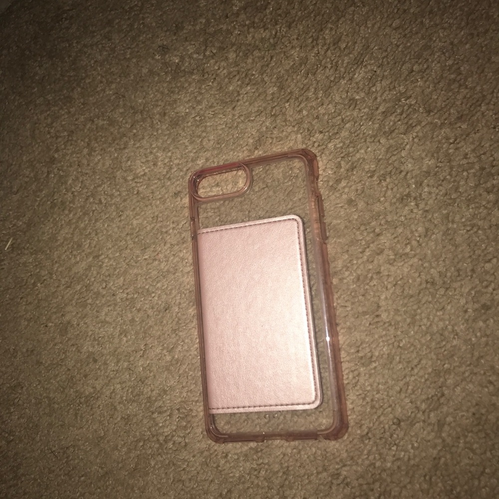 iPhone 7 Plus case with wallet  pouch